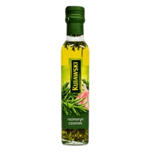 Kujawski Olej z Pierwszego Tłoczenia z Rozmarynem i Czosnkiem 250 ml