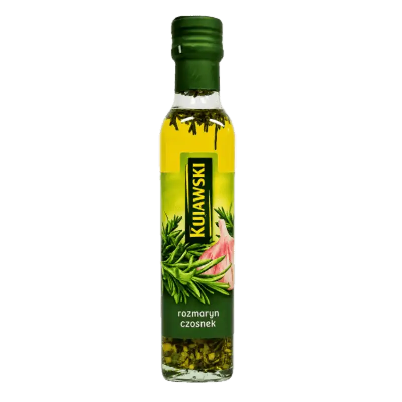 Kujawski Olej z Pierwszego Tłoczenia z Rozmarynem i Czosnkiem 250 ml