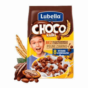 LUBELLA PŁATKI CHOCO KULKI 250G