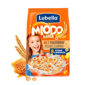 Lubella Mlekołaki Miodo Kółka 250 g