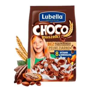 Lubella Mlekołaki Choco Muszelki 250 g
