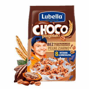 LUBELLA PŁATKI CHOCO PIEGOŁAKI 250G