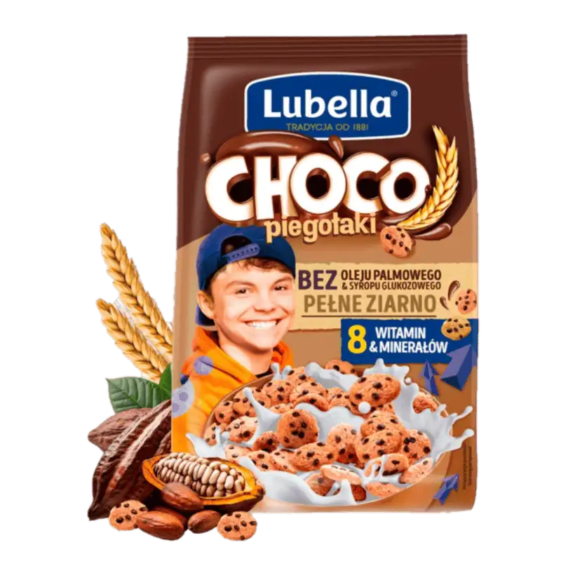 Lubella Mlekołaki Choco Piegołaki 250 g