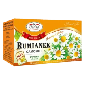 Malwa Herbatka Ziołowa Rumianek 30 g (20 × 1,5 g)