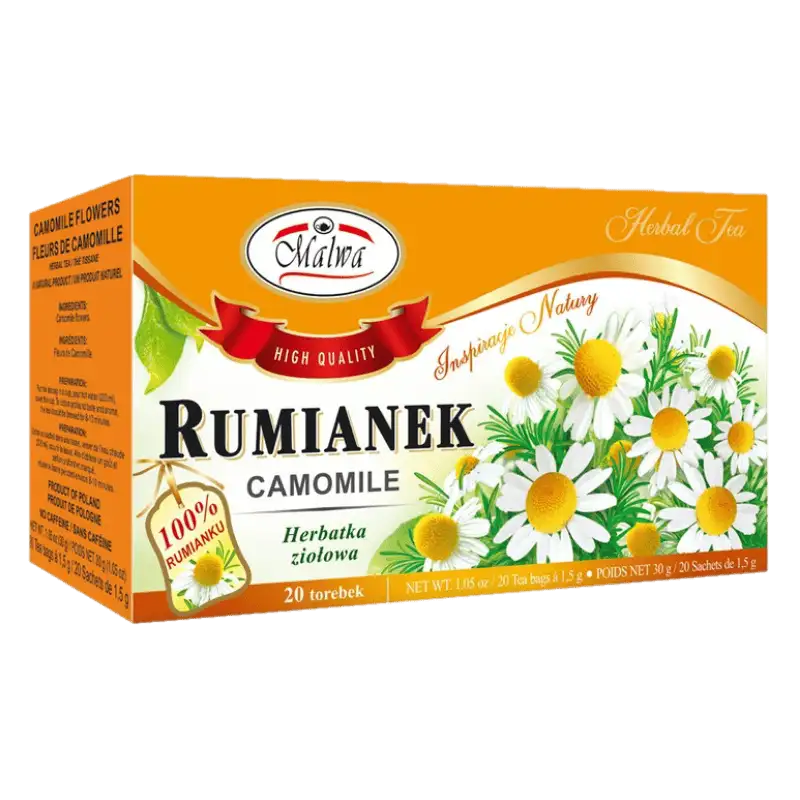 malwa rumianek Malwa Herbatka Ziołowa Rumianek 30 g (20 × 1,5 g)