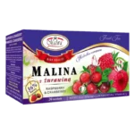 Malwa Herbatka Owocowa Malina z Żurawiną 40 g (20 × 2 g)