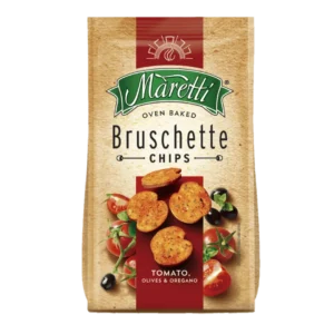 Maretti Bruschette o Smaku Pomidorów, Oliwek i Oregano 70 g