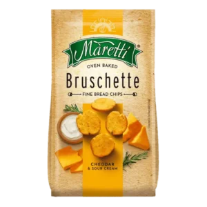 Maretti Bruschette o Smaku Sera Cheddar i Śmietany 70 g