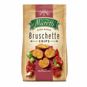 BRUSCHETTE MARETTI SALAMI PEPERONI 70G ITALMEX