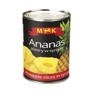 MK Ananas Plastry w Lekkim Syropie 565 g