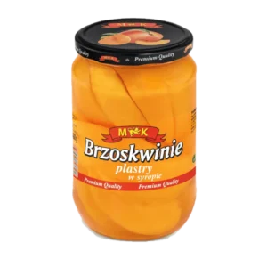 MK Brzoskwinie Plastry w Syropie 680 g
