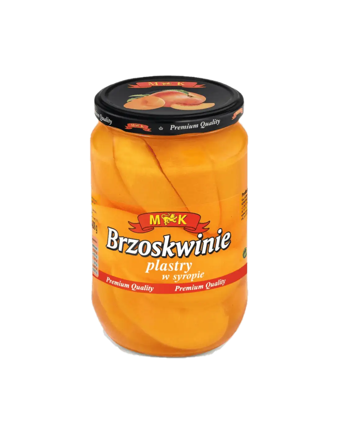 mk brzoskwinie plastry MK Brzoskwinie Plastry w Syropie 680 g