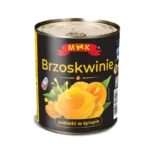MK Brzoskwinie Połówki w Lekkim Syropie 820 g