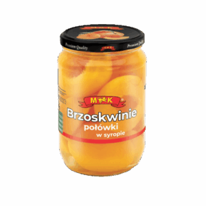 BRZOSKWINIE POŁÓWKI SŁOIK 680G MK