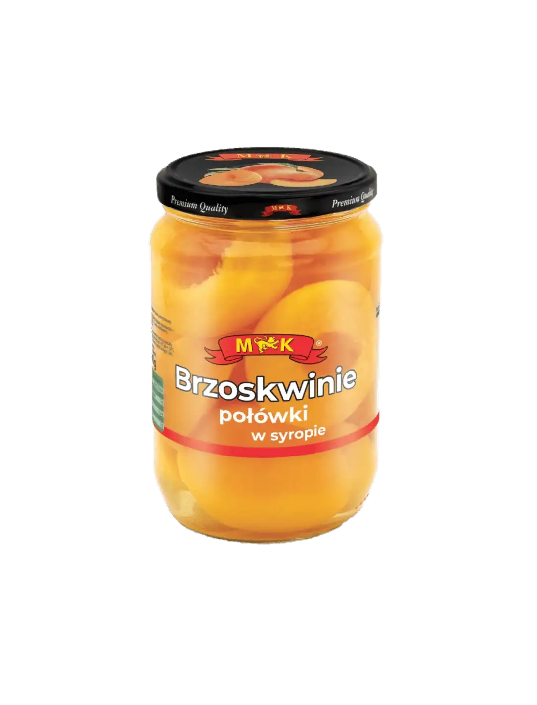 mk brzoskwinie polowki sloik MK Brzoskwinie Połówki w Syropie 680 g
