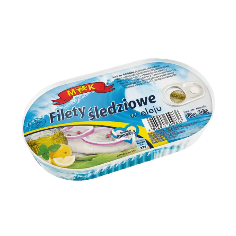 MK Filety Śledziowe w Oleju 170 g