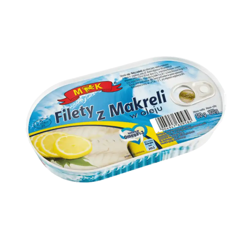 MK Filety z Makreli w Oleju 170 g