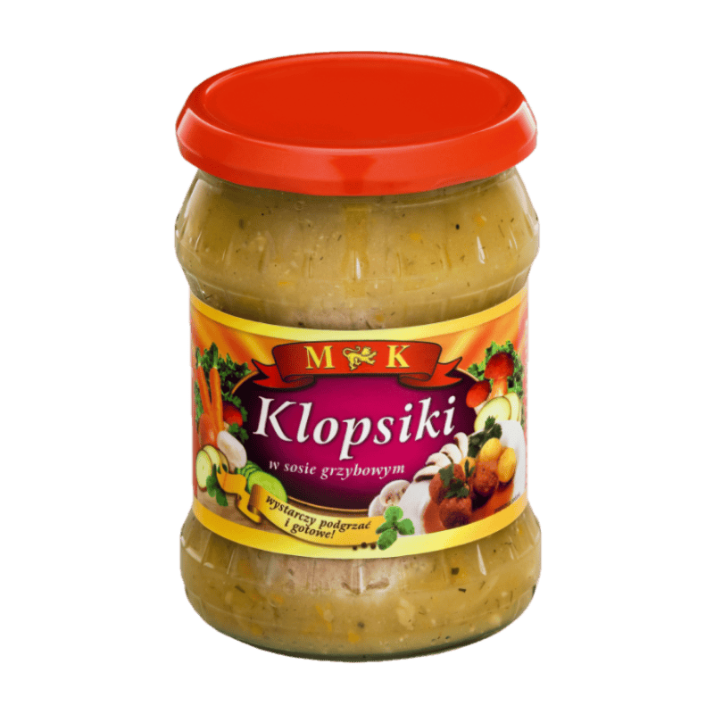 mk klopsiki MK Klopsiki w Sosie Grzybowym 500 g