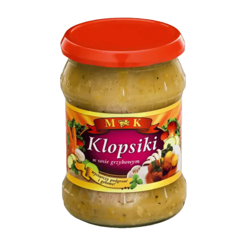 mk klopsiki MK Klopsiki w Sosie Grzybowym 500 g