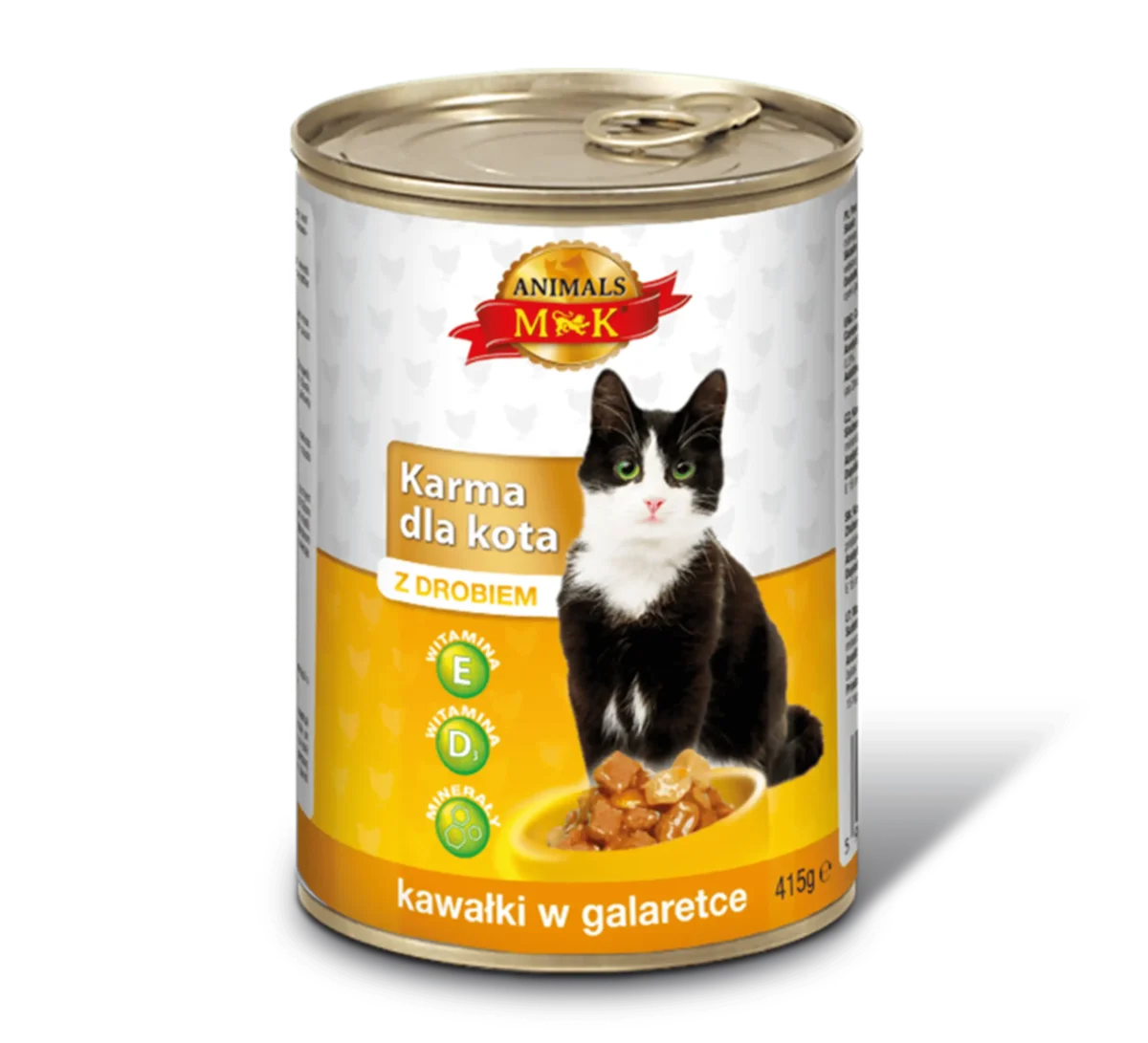 MK Animals Karma dla kota z drobiem 415 g