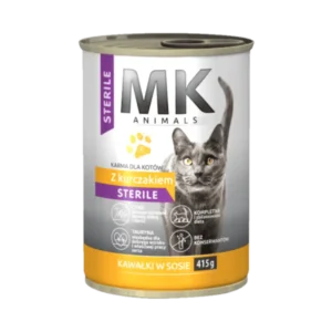 MK Animals Sterile Karma dla kota z kurczakiem 415 g