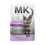 MK Animals Sterile Karma dla kota z wątróbką 100 g