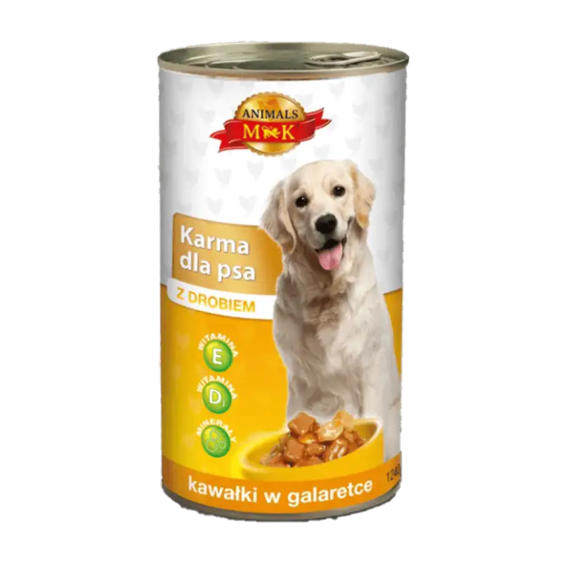 MK Animals Karma dla Psa z Drobiem 415 g
