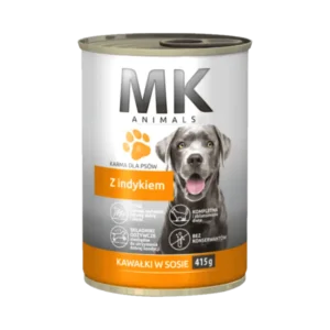 MK Animals Karma dla psa z indykiem 415 g