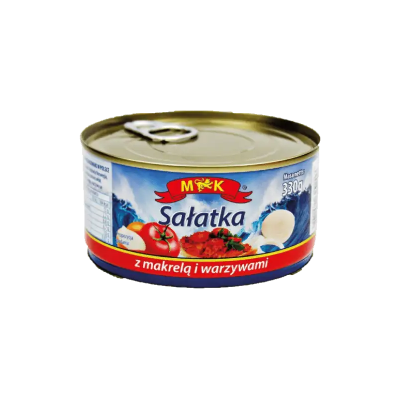 MK Sałatka z Makrelą i Warzywami 330 g