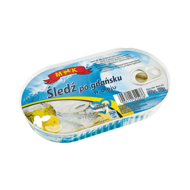 MK Śledź po gdańsku w oleju 170 g