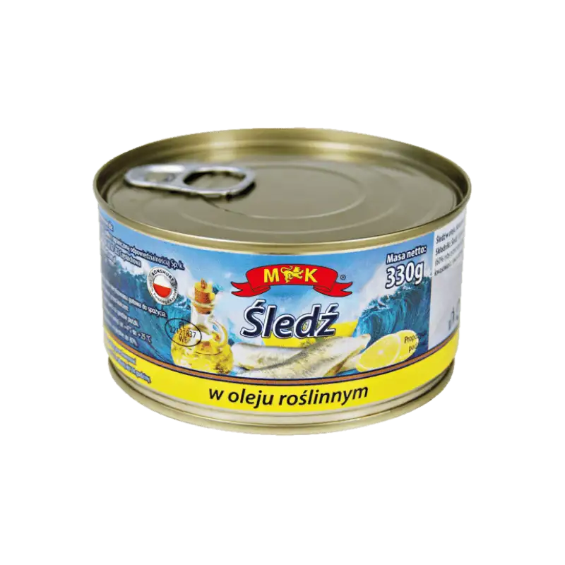 MK Śledź w Oleju Roślinnym 330 g