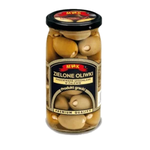 MK Zielone Oliwki Nadziewane Migdałami w Zalewie 350 g