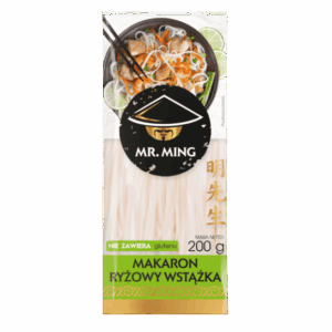 MAKARON RYŻOWY WSTĄŻKA 200G MR.MING/CAMPIO FOOD