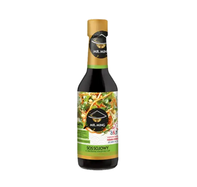 Mr. Ming Sos Sojowy o Obniżonej Zawartości Soli 150 ml