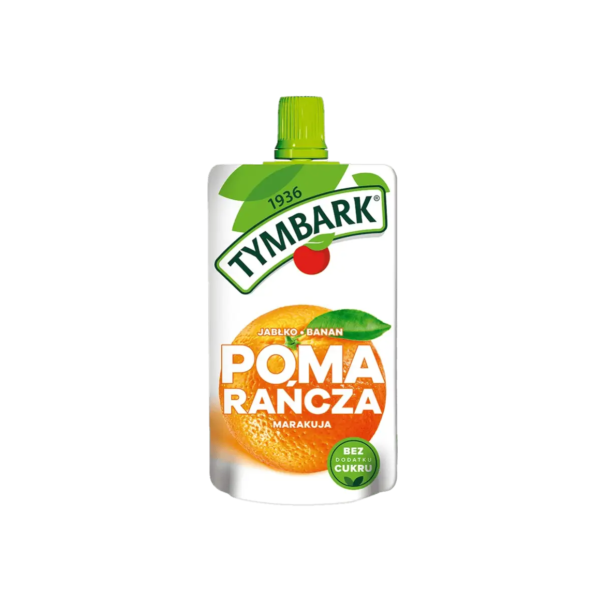Tymbark Mus Jabłko, Banan, Pomarańcza, Marakuja 120 g