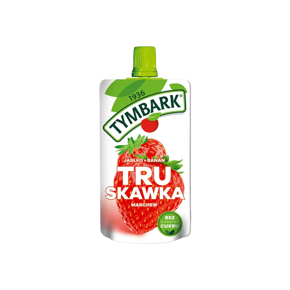 Tymbark Mus Jabłko, Banan, Truskawka, Marchew 120 g
