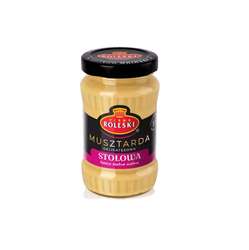 musztarda stolowa Roleski Musztarda Stołowa Delikatesowa 175 g