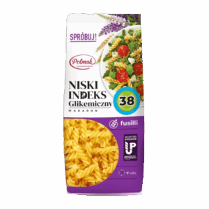 MAKARON POLMAK FUSILLI NISKI INDEKS GLIKEMICZNY 250G