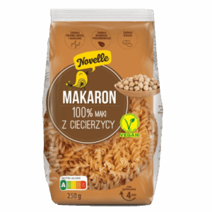 MAKARON NOVELLE Z CIECIERZYCY 250G MAKARONY POLSKIE