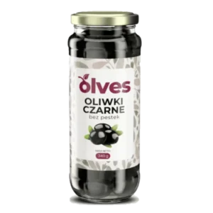 OLVES Oliwki Czarne Drylowane 340 g