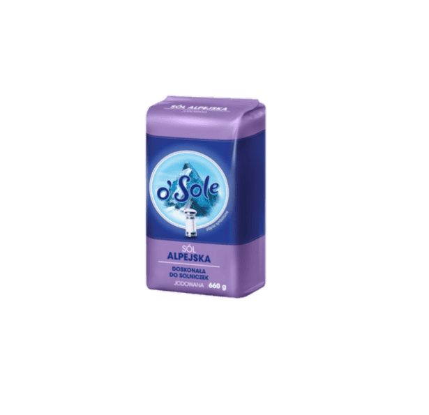 o'Sole Sól Alpejska Jodowana 660 g