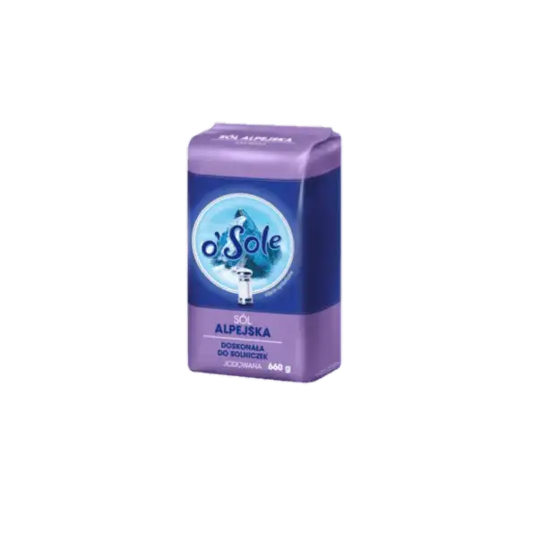o'Sole Sól Alpejska Jodowana 660 g