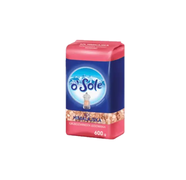 o'Sole Sól Himalajska Gruboziarnista Jodowana 600 g