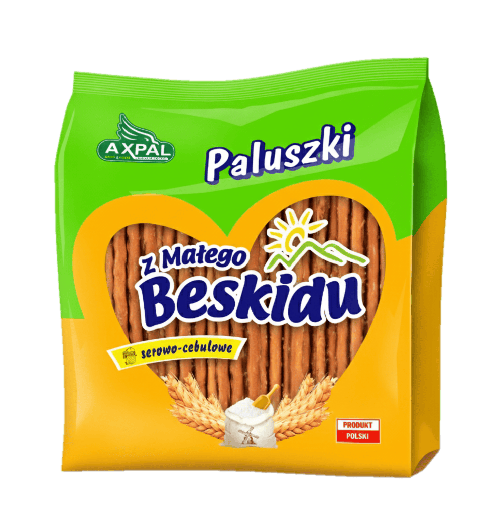 PALUSZKI Z BESKIDU SEROWO-CEBULOWE 200G AXPAL