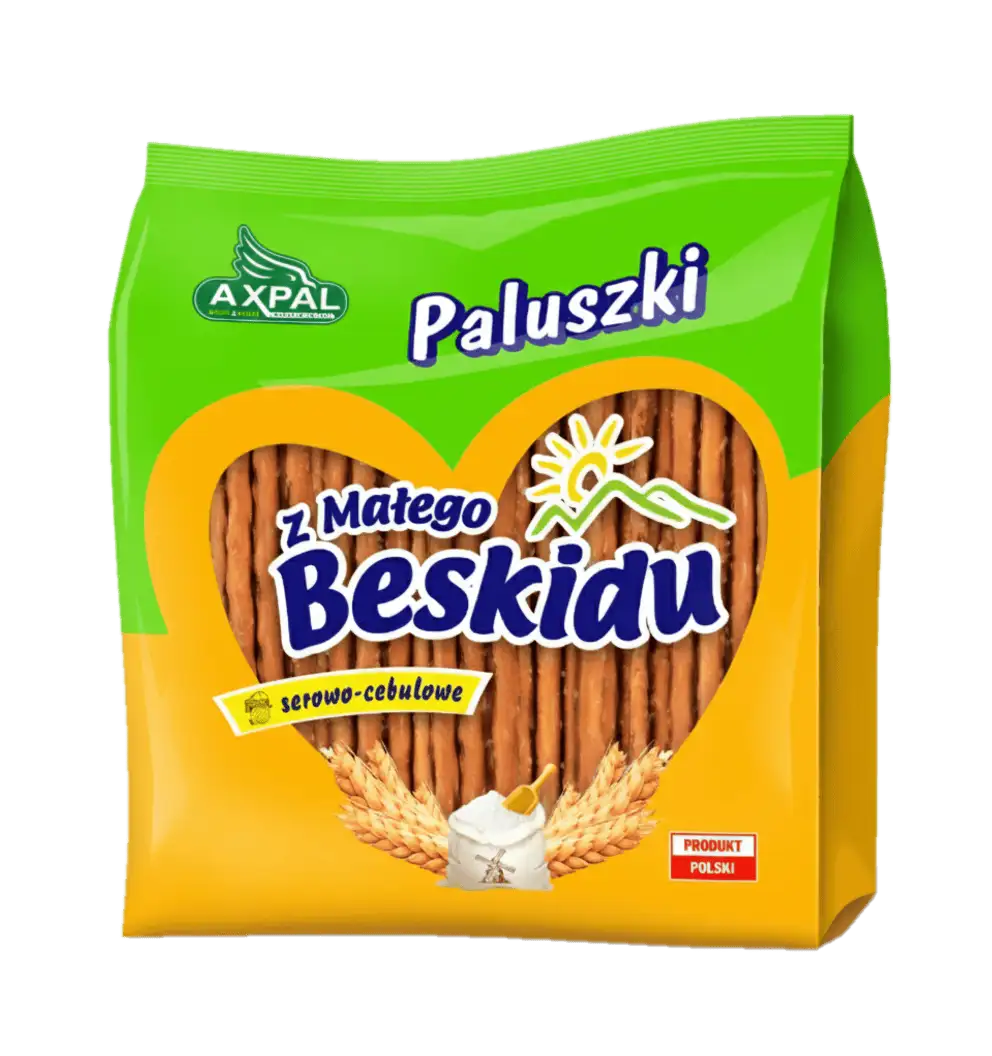 Paluszki z Małego Beskidu Serowo-Cebulowe 200 g