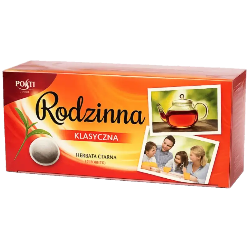 Posti Rodzinna Herbata Czarna Klasyczna 80 Torebek 112 g