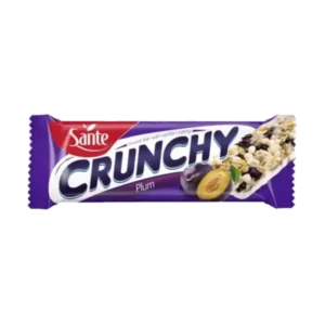 Sante Crunchy Baton Musli Śliwka w Polewie Waniliowej 40 g