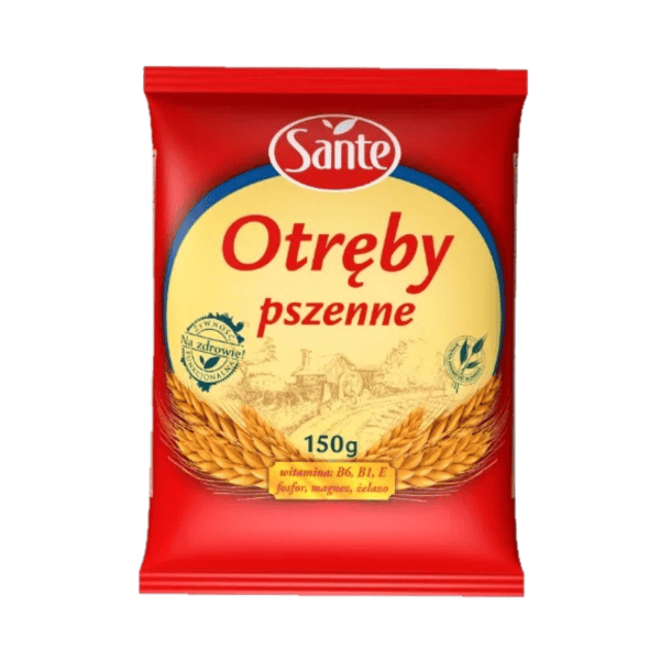 sante otreby pszenne SANTE OTRĘBY PSZENNE STABILIZOWNE 150G