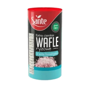 Sante Extra Cienkie Wafle Ryżowe z Solą Himalajską 110 g