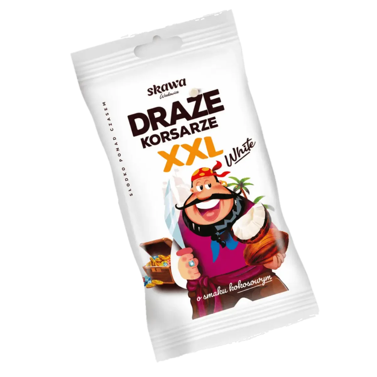 Skawa Draże Korsarze XXL White 130 g